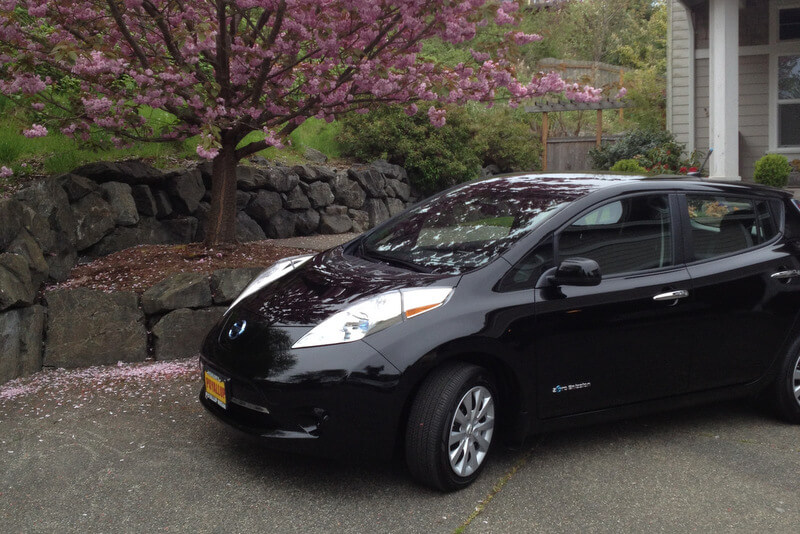 2013 Nissan Leaf at bizmktg.com